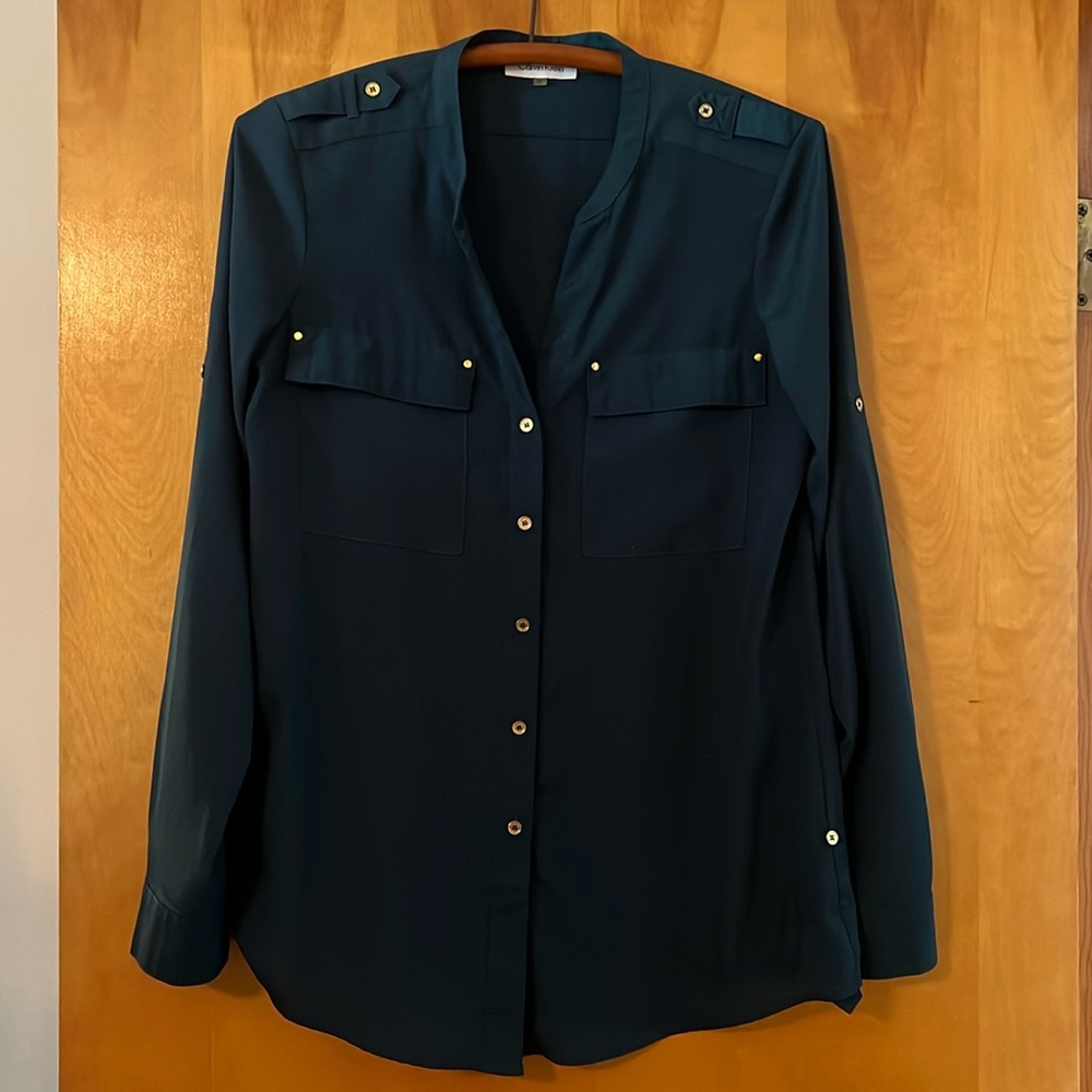 Calvin Klein button down shirt